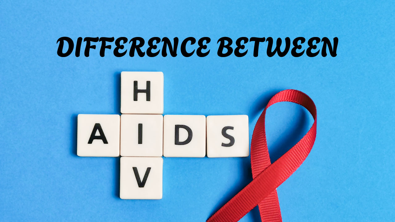 difference between hiv and aids