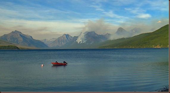 Glacier webcam - Lake McDonald - 10 Sep 2017b