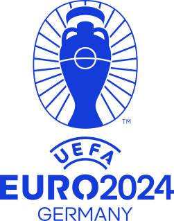 2024 UEFA European Football Championship Logo Vector Format (CDR, EPS, AI, SVG, PNG)