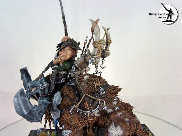 Warhammer Ogre Kingdoms Frostlord on Stonehorn