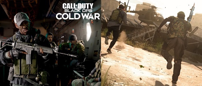 Comparison in COD Cold War vs COD Warzone