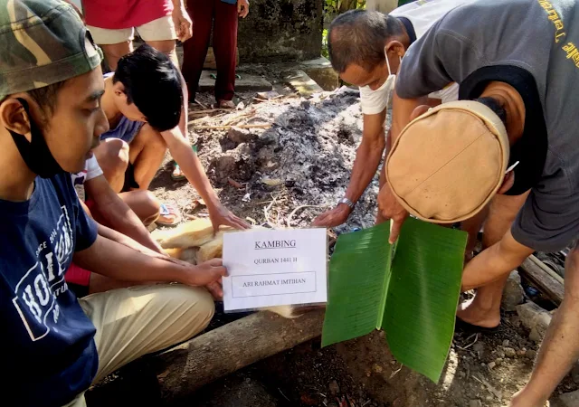 Peringatan Hari Raya Idul Adha 2020 di Dusun Kaliduren, Kebonharjo, Samigaluh