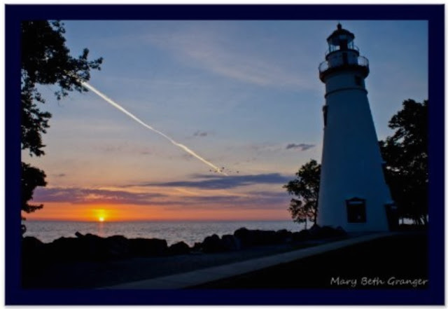 Sunrise at Marblehead Lighthouse Poster by mbgphoto on Zazzle