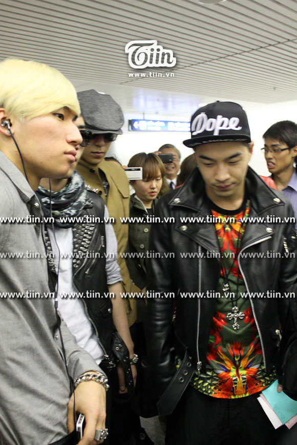 Big Bang's Arrival in Vietnam