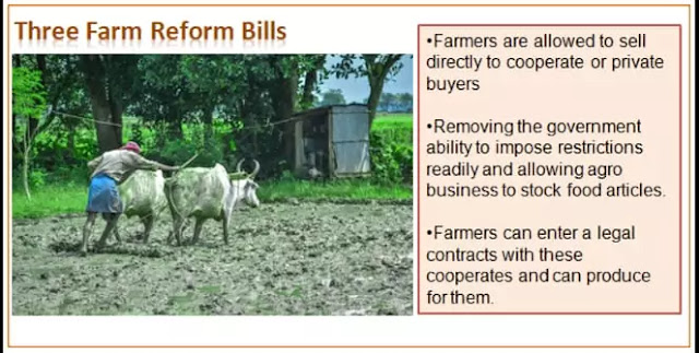 Three Farm Reform Bills passed in 2020
