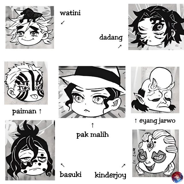 Kimetsu no Yaiba Indonesian Names