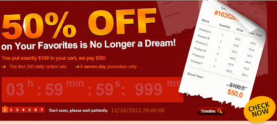 DX.com : Discount 50% OFF on Your Favorites Shopping