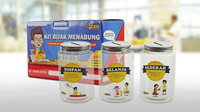 Jom Ajar Anak Menabung Dengan Kit Bijak Menabung MyCEO 