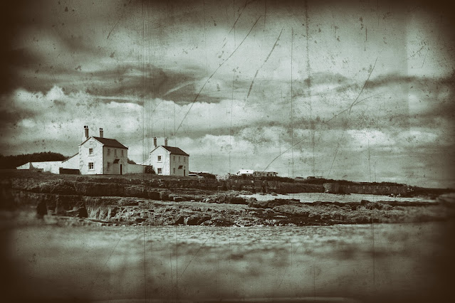 Vintage scene of Anglesey