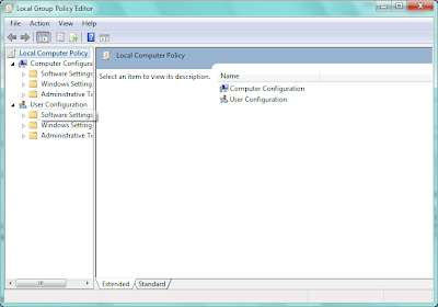 Local Group Policy Editor in Windows XP/7/8