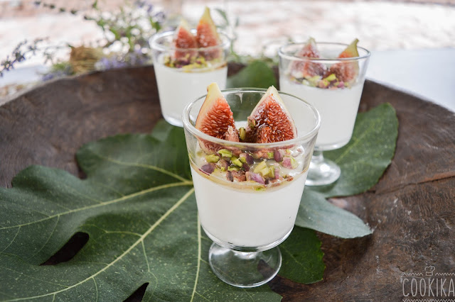 Mousse with figs