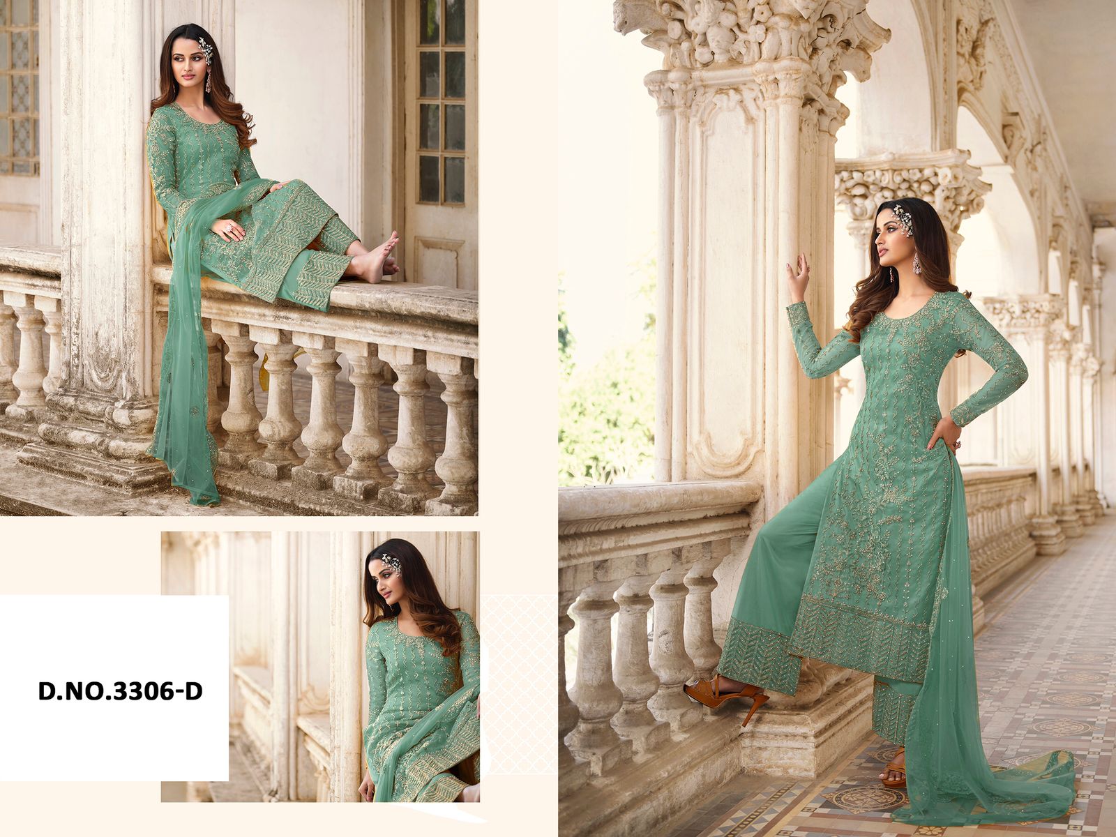 Kaleesha Fashion Swagat Swati 3306 Colors Semi Stitched Dress Material Catalog Lowest Price