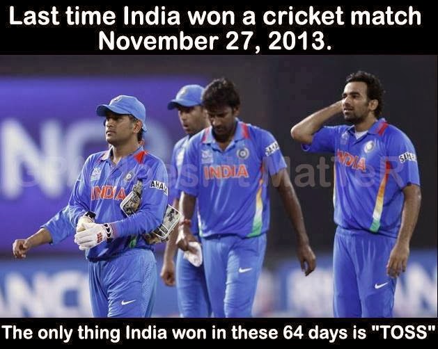 funny indian cricket team picture after losing so many matches