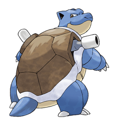 blastoise, pokemon, anime, animais, monstros