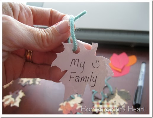 Thankful tree
