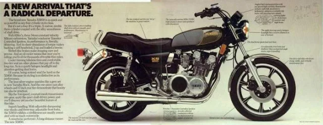 Radical Departure - Yamaha XS850