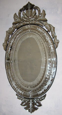 beautiful mirror, elegant mirror, special glass
