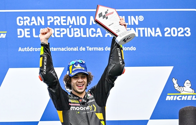 MOTOGP: Bezzecchi conquista primeira vitória na categoria em terras portenhas