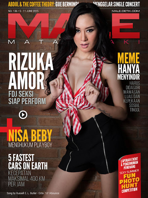 Download  Male Magazine Edisi 136 - Rizuka Amor, Bercinta Itu Bumbu | Model Hot and Sexy by Rizuka Amor | LIGHTS ON : Nisa Beiby | Koleksi Photo Seksi Nisa Beiby | www.zona-terbatas.blogspot.com