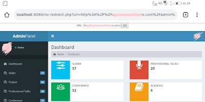 Sukses Berhasil Bypass Admin Login Dengan No Redirect