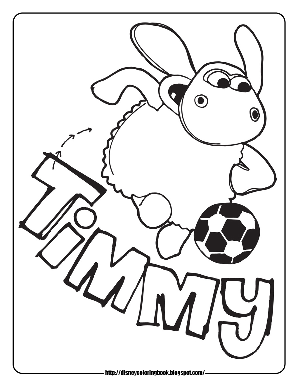 Download Timmy Time Free on Pages And Sheets For Kids  Timmy Time 1  Free Disney Coloring Sheets