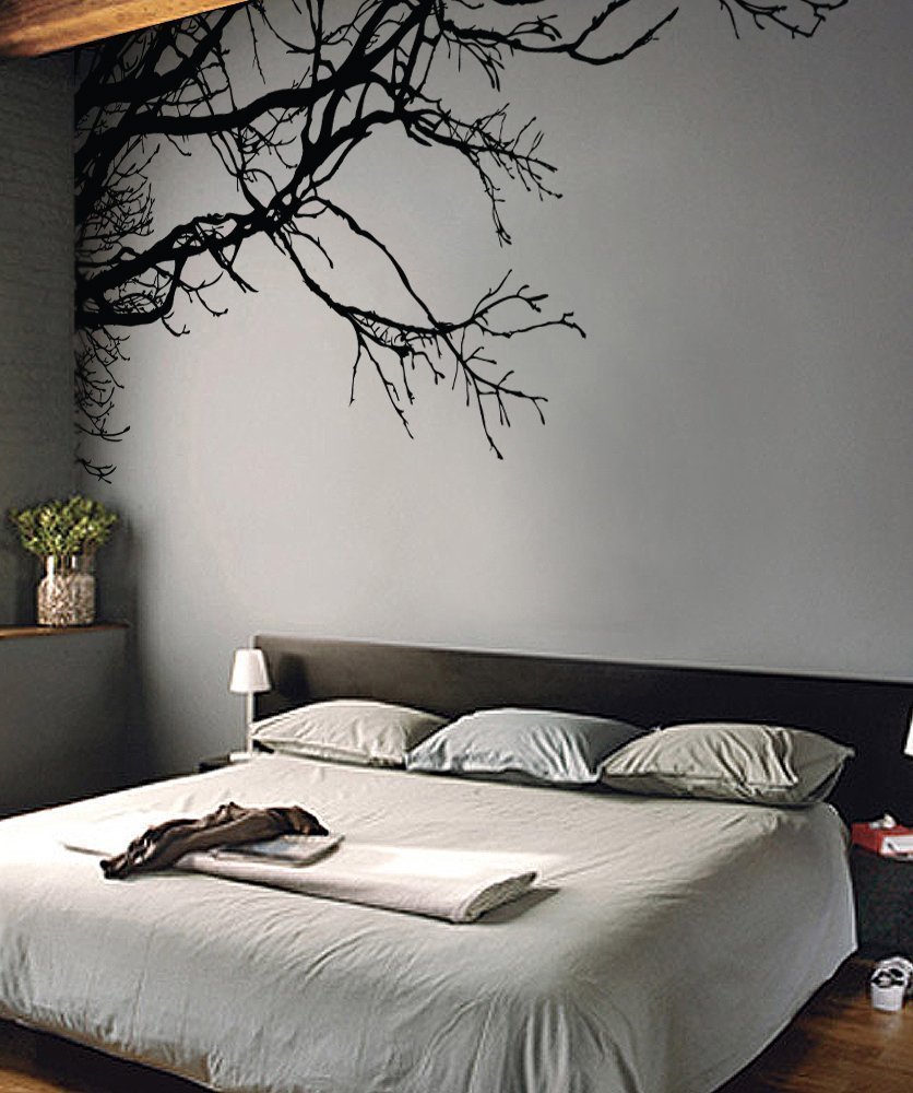 70 Gambar Stiker Dinding Kamar  Tidur dengan Motif Modern 