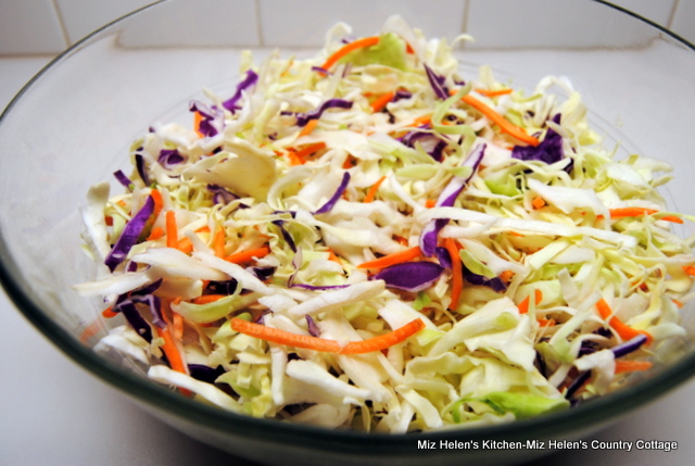 Tangy Lemon Cole Slaw at Miz Helen's Country Cottage