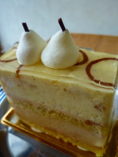 神奈川県小田原市中里のケーキ屋フロマージュのブログ １２月の新作ケーキ ラフランス キャラメル
