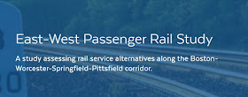 MassDOT is conducting a study to examine the costs, benefits, and investments necessary to implement passenger rail service from Boston to Springfield and Pittsfield
