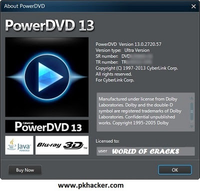 Free Download CyberLink PowerDVD 13 Activator