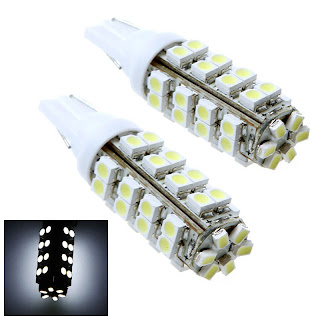 2x T10 194 168 W5W 38 SMD 1210 3528 LED Car Side Wedge Light Bulb Lamp 12V White