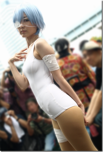 neon genesis evangelion cosplay - ayanami rei 06 from comiket 2010