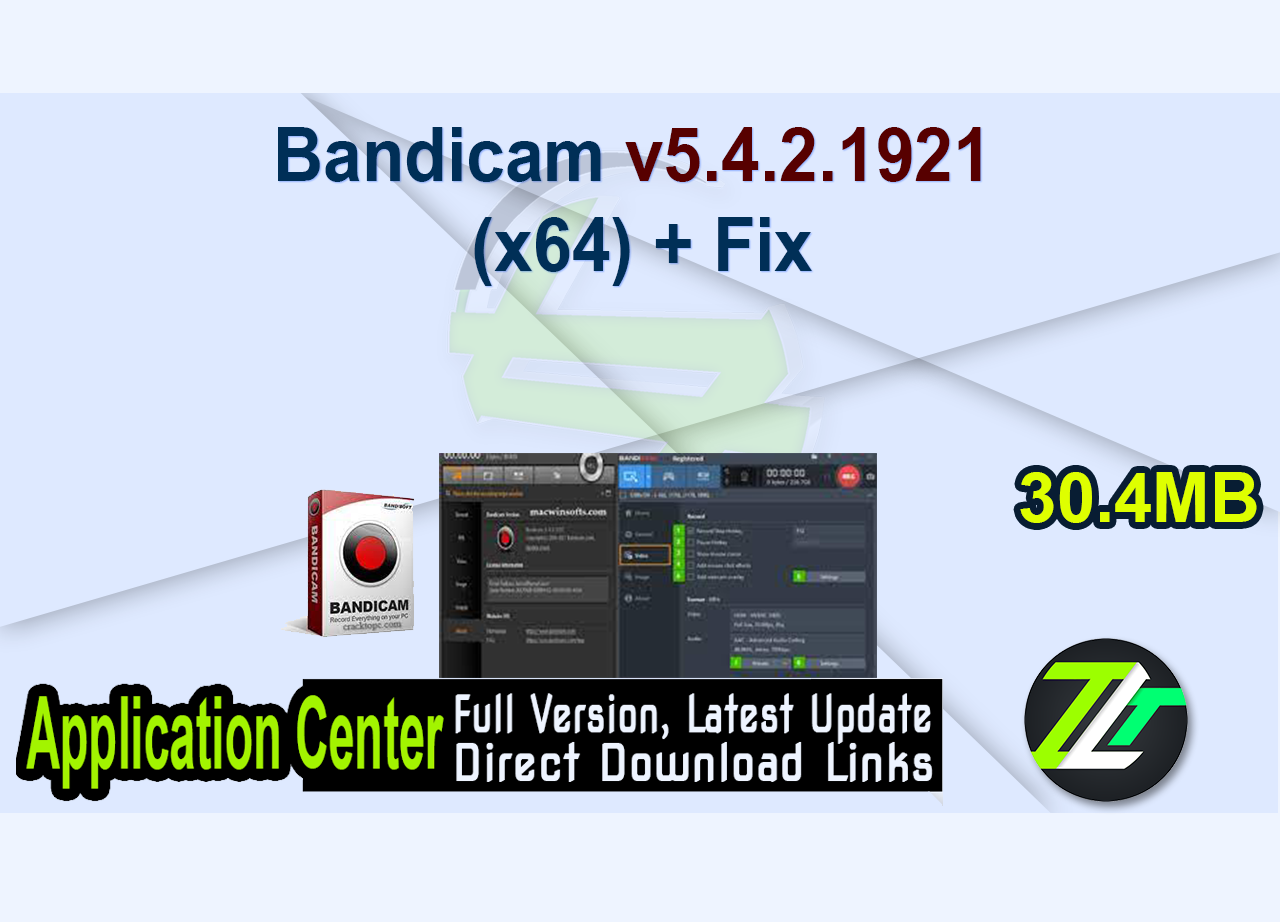 Bandicam v5.4.2.1921 (x64) + Fix