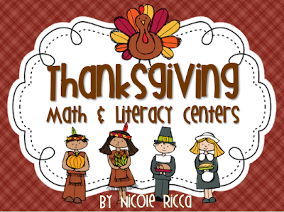 http://www.teacherspayteachers.com/Product/Thanksgiving-Math-Literacy-Centers-Pack-415805