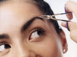 Plucking Your Eyebrows