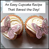 Decorated cupcakes with title overlaid.