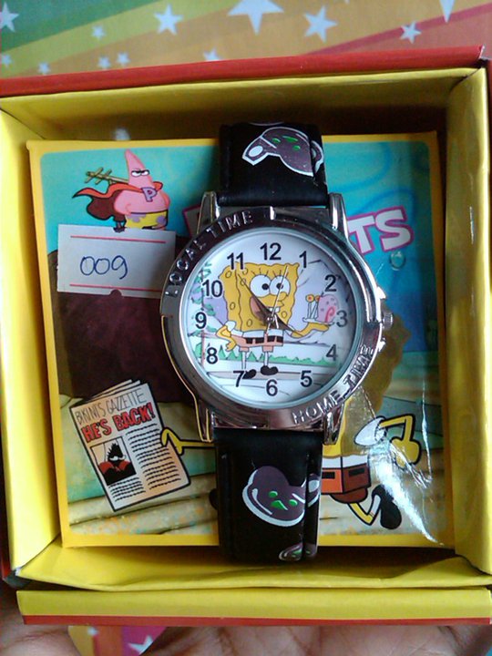 Jam,Pernak-Pernik, Spongebob