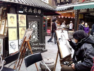 hangzhou, qinghefang road, artist