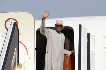 IN PICTURES: Buhari departs Abuja for Marrakech, Morroco