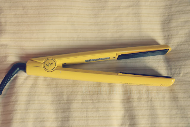 Cutting out heat with GHD yellow straighteners