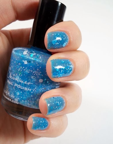 kbshimmer snow much fun swatch