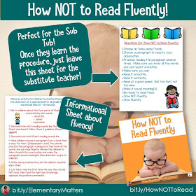 https://www.teacherspayteachers.com/Product/How-NOT-to-Read-Fluently-4840789?utm_source=70b&utm_campaign=how%20NOT%20to%20read%20fluently