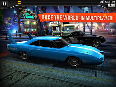  Di pagi ini aku kembali menghadirkan game balap kendaraan beroda empat yang sudah tidak  ajaib buat teman CSR Classics 1.11.0 MOD APK+DATA