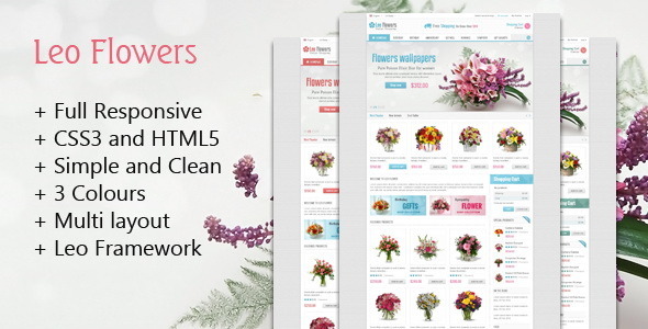 Leo Flowers Prestashop Theme