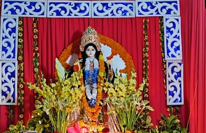  Bangladesh celebrating the worship of the goddess of knowledge and wisdom