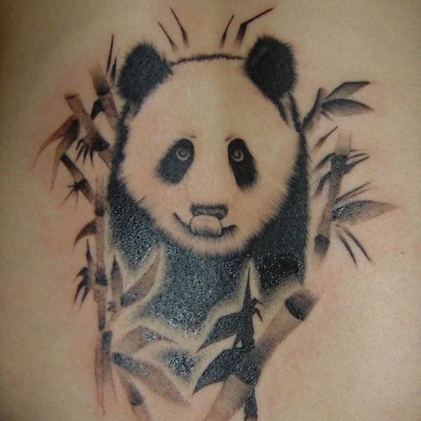 Adoráveis tatuagens de Pandas para inspirar os fãs desses adoráveis animais
