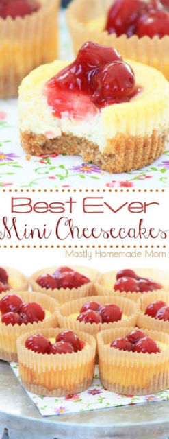 Best Ever Mini Cheesecakes Best Ever Mini Cheesecakes