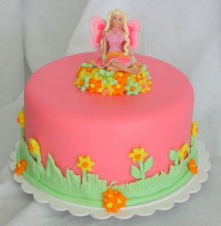 Barbie cakes for children parties