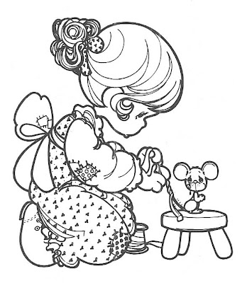 Precious Moments for Love Coloring Pages