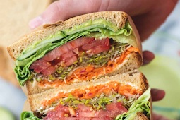 Green Goddess Veggie Sandwich
